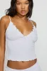 Pointelle V-Neck Cami Top sold by Garage