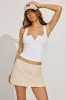 Paris A-Line Micro Skort sold by Garage