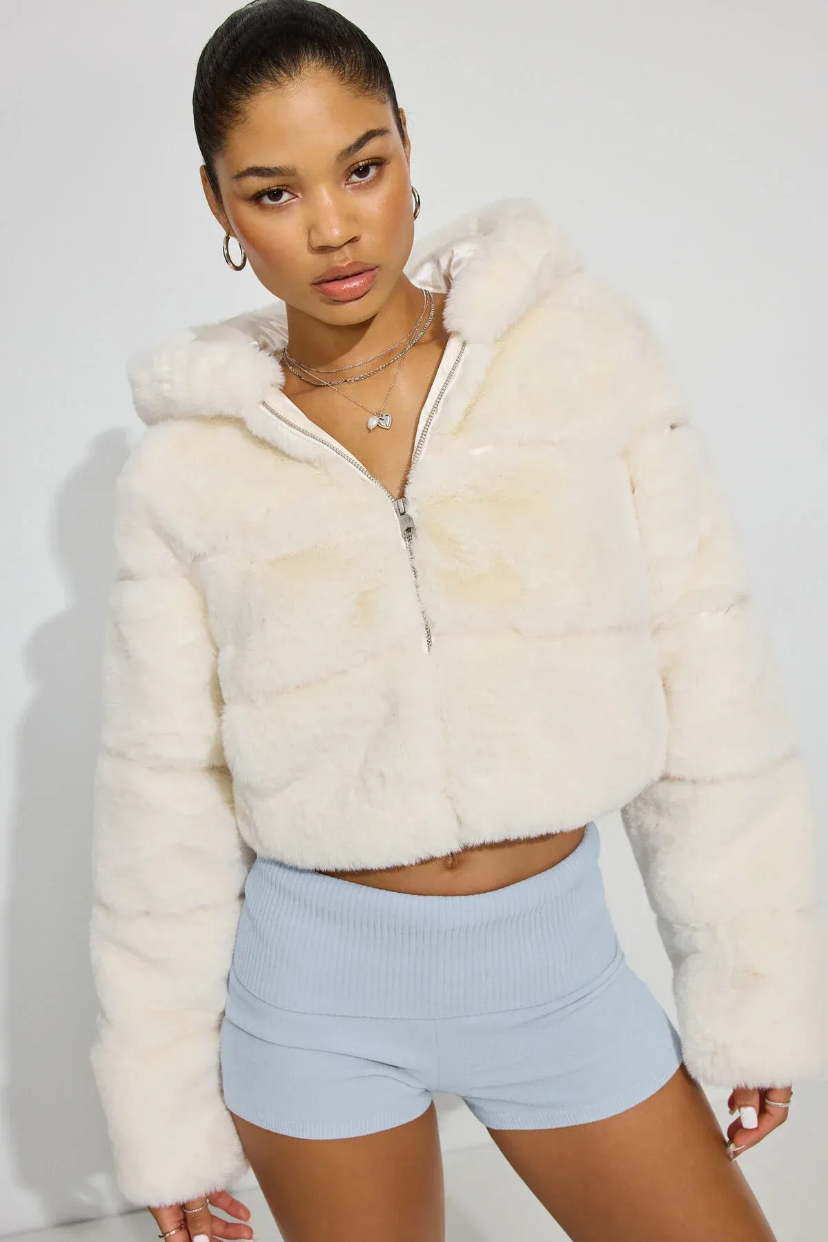 Faux-Fur Puffer Jacket sold by Garage product image thumbnail 3