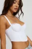 Lia Lace Trim Bustier Top sold by Garage