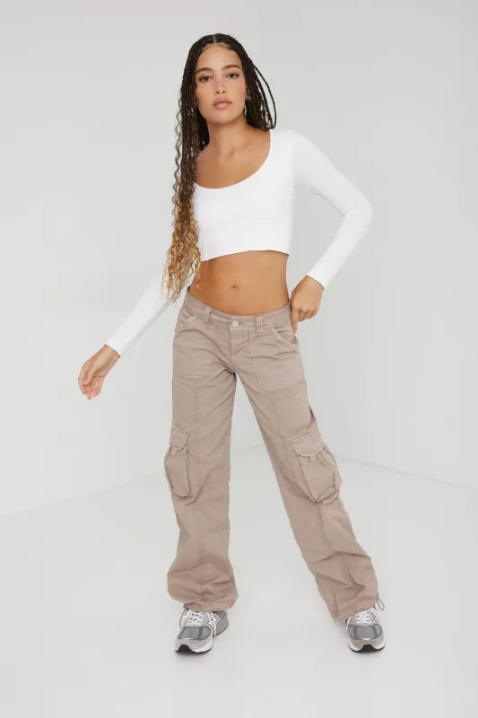Chicago Low Rise Cargo Pant sold by Garage