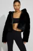 Faux-Fur Puffer Jacket sold by Garage