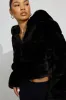 Faux-Fur Puffer Jacket sold by Garage