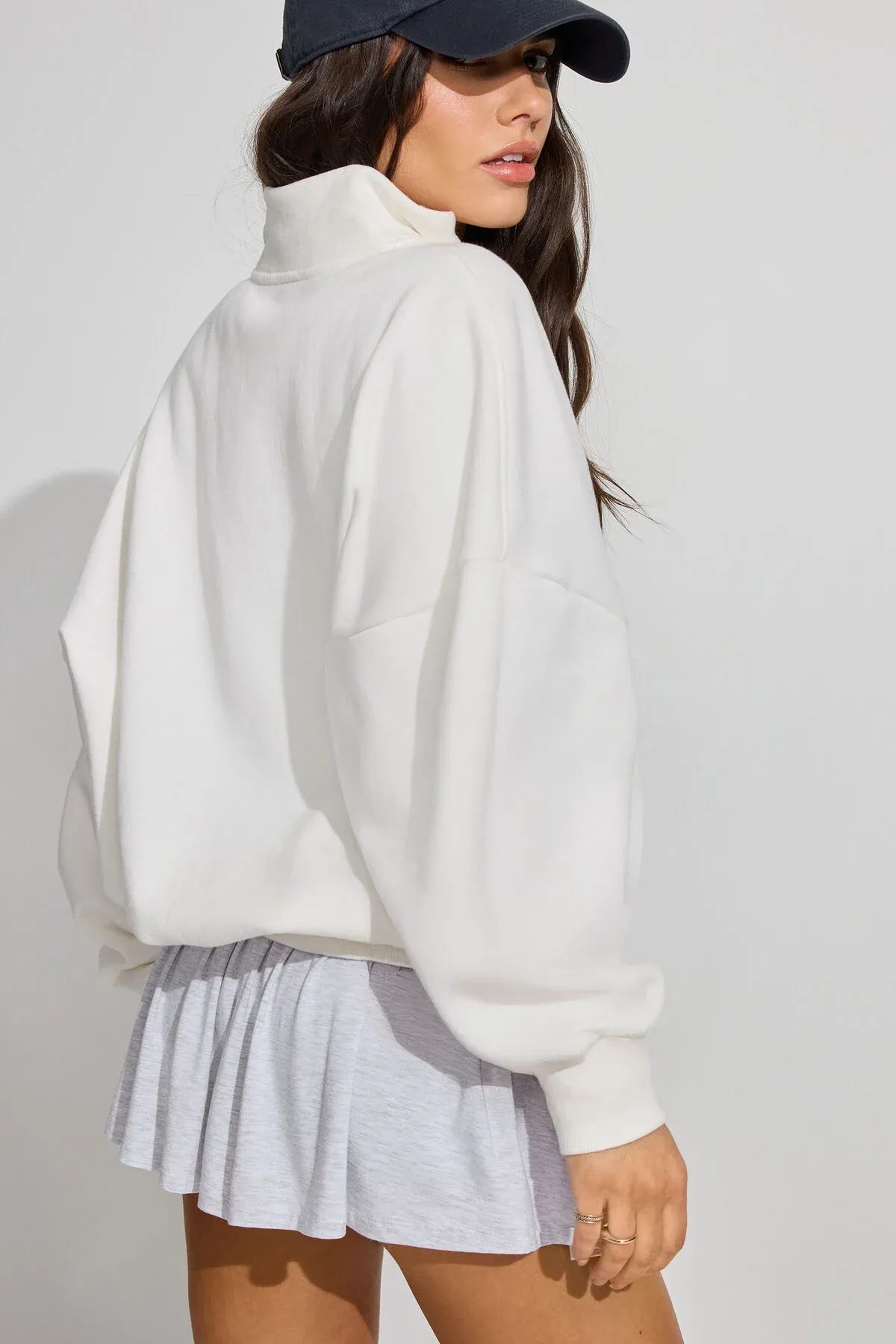 UltraFleece Half Zip Sweatshirt sold by Garage product image thumbnail 5