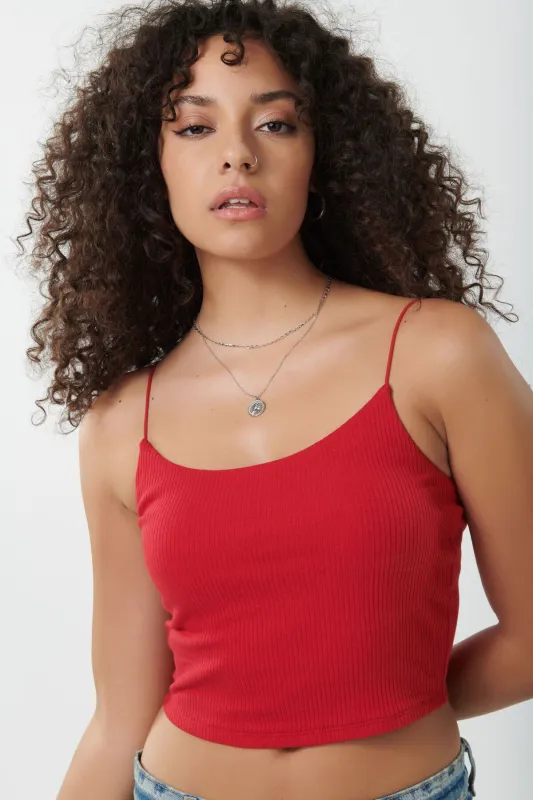The Ribbed Bungee Cami made by Garage