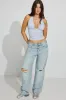 Pixie Plunge Halter Top sold by Garage
