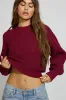 Bubble Sleeve Sweater sold by Garage