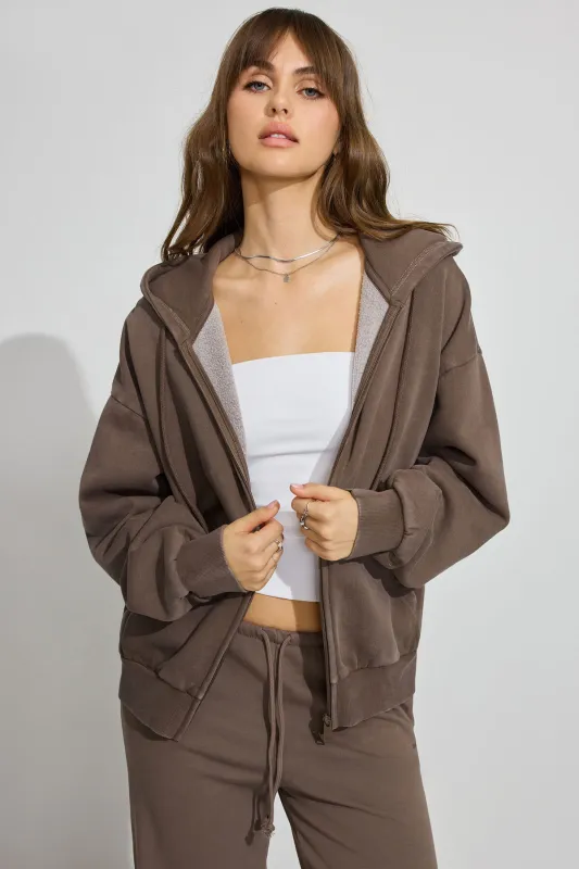 UltraFleece Full Zip Hoodie sold by Garage