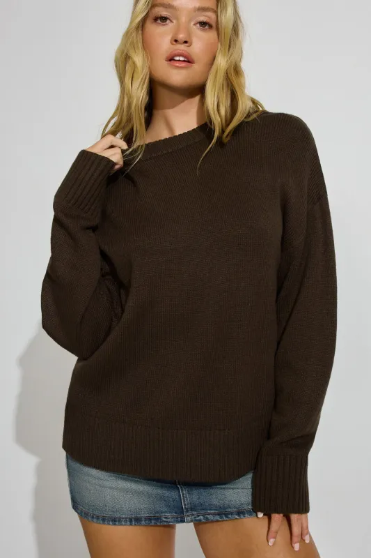 Roxy Long Sleeve Supersoft Crewneck Sweater sold by Garage