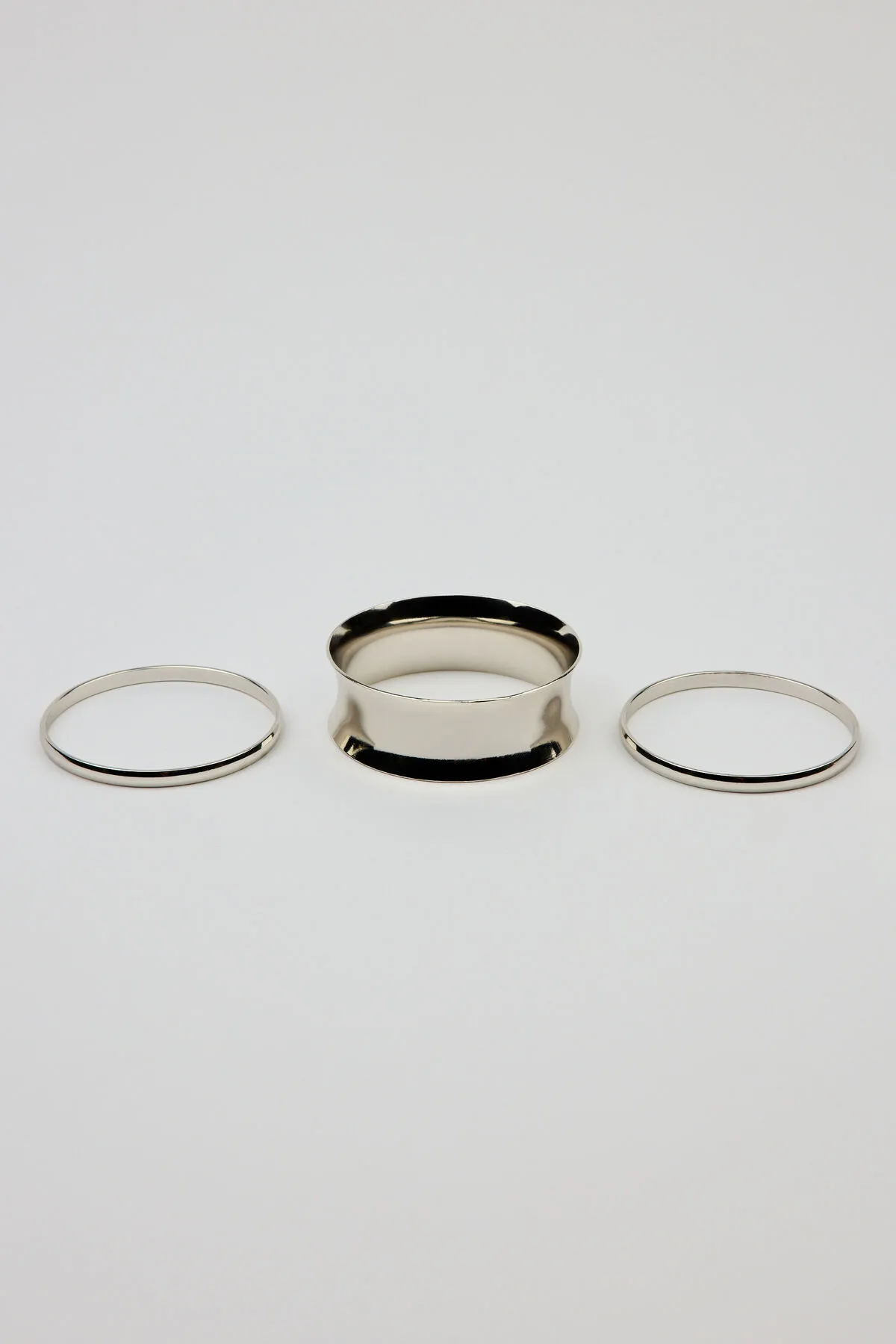 Set of 3 Convex & Wave Bangles sold by Garage product image thumbnail 3