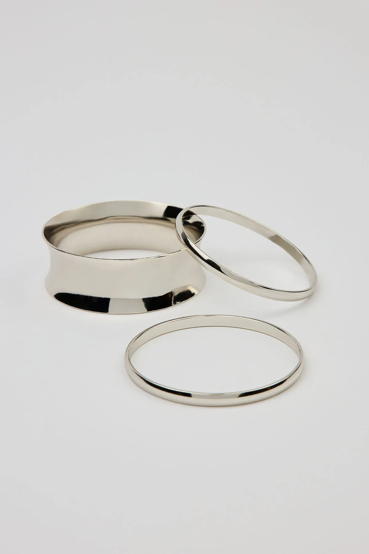 Set of 3 Convex & Wave Bangles sold by Garage product image thumbnail 4