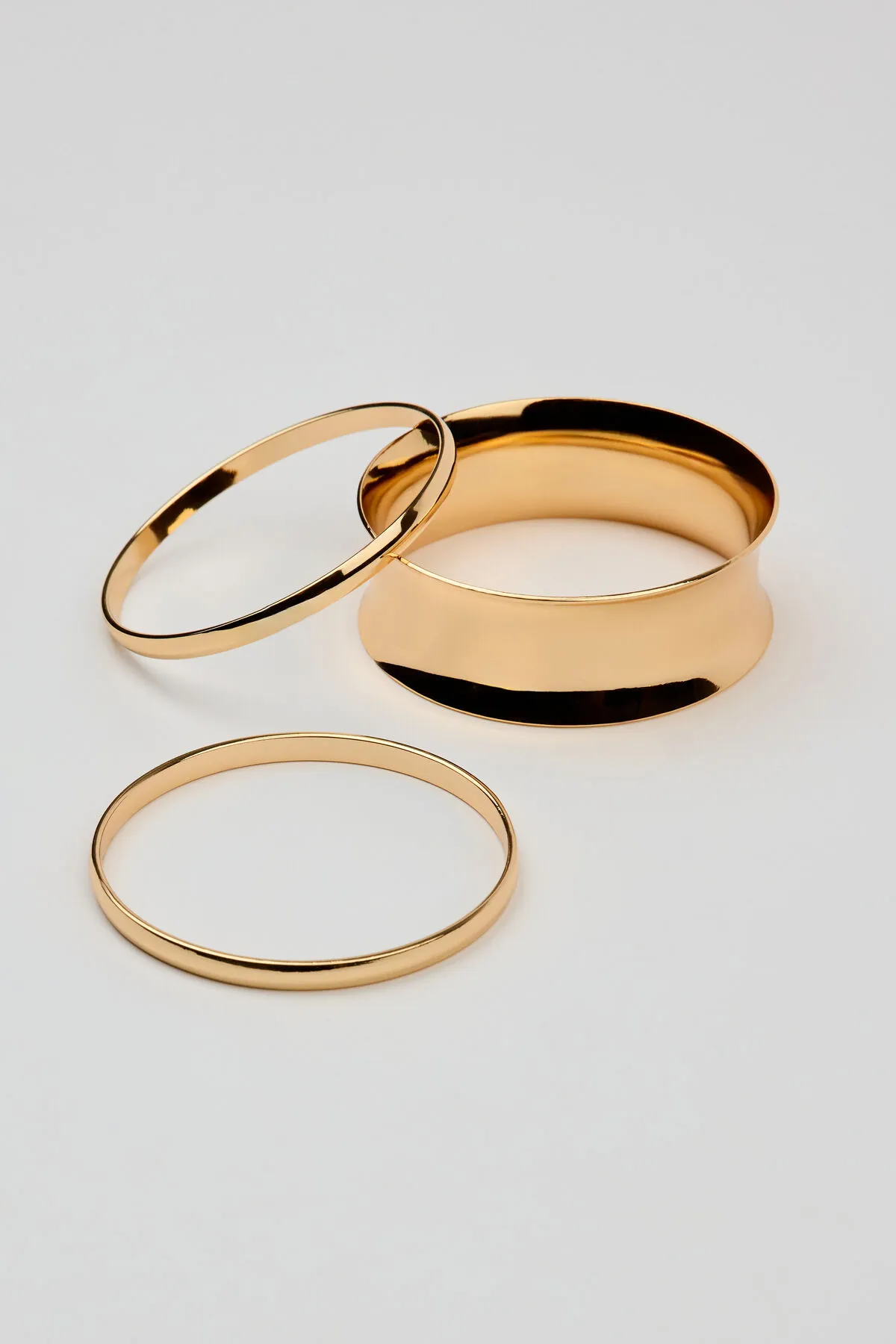 Set of 3 Convex & Wave Bangles sold by Garage product image thumbnail 2