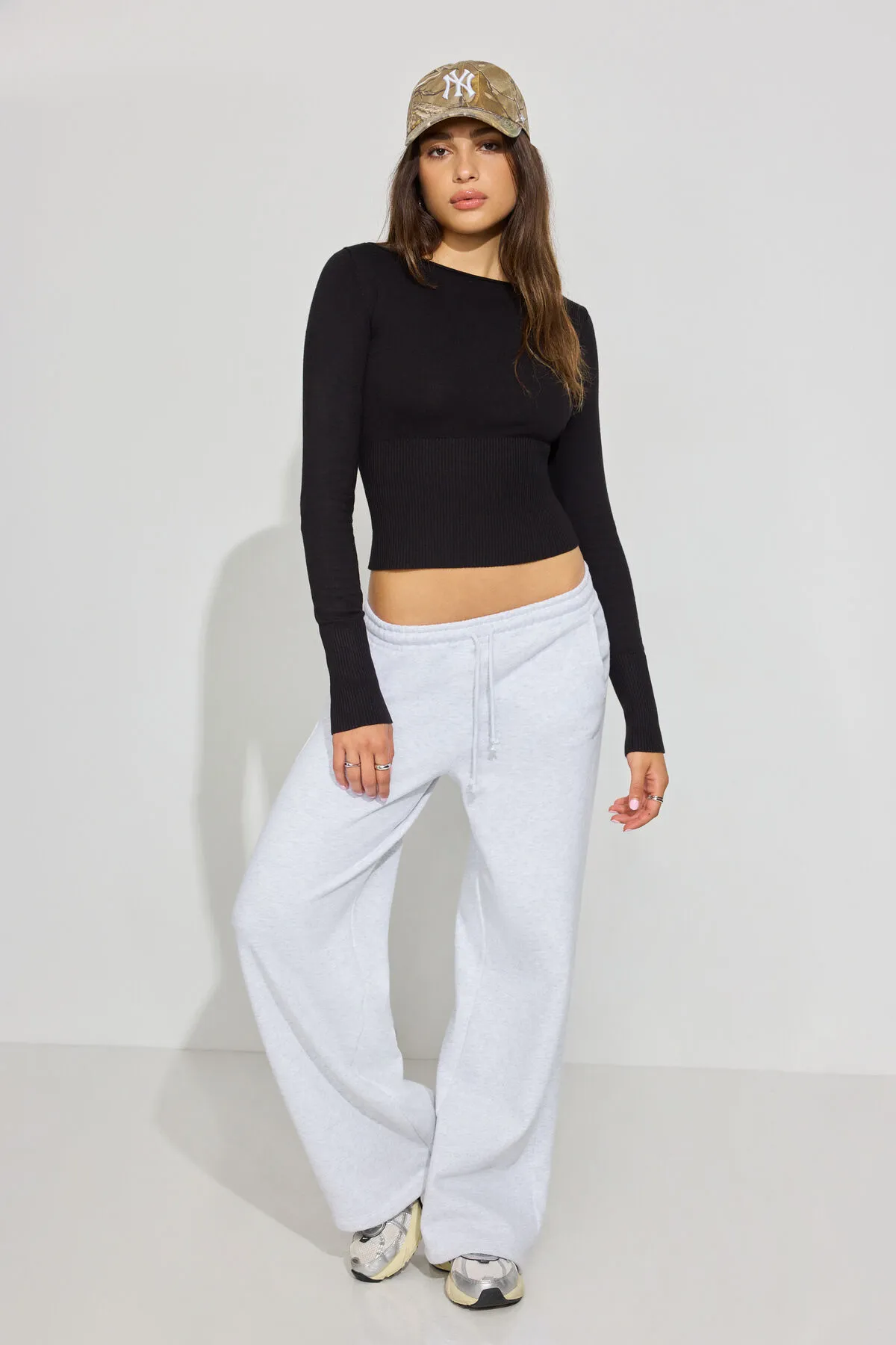Ryan Fitted Boatneck Sweater - Garage - Black - Women Clothing sold by Garage product image thumbnail 2