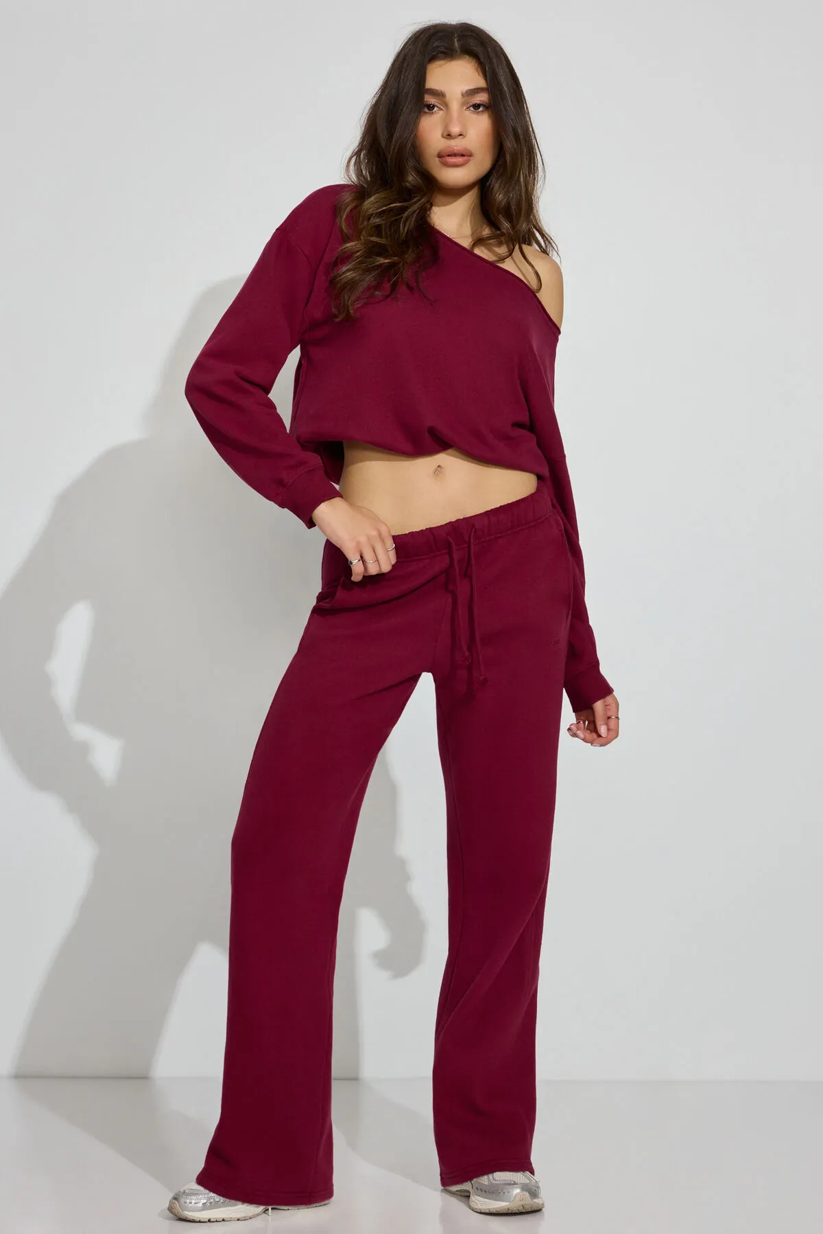 SoftTerry Off Shoulder Sweatshirt sold by Garage product image thumbnail 3