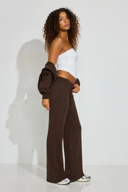 Stretch Terry Bootcut Pants sold by Garage