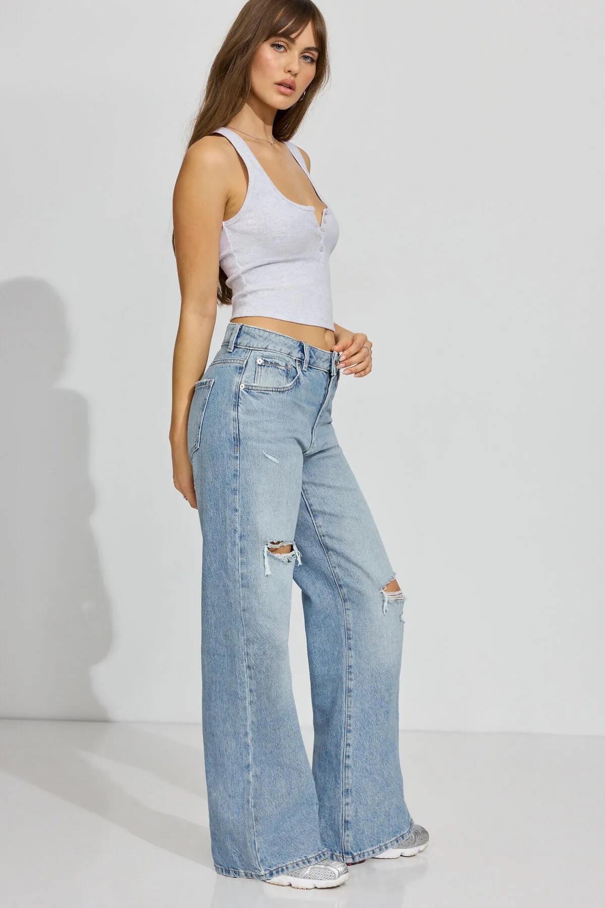 Wide Leg Jean sold by Garage product image thumbnail 2
