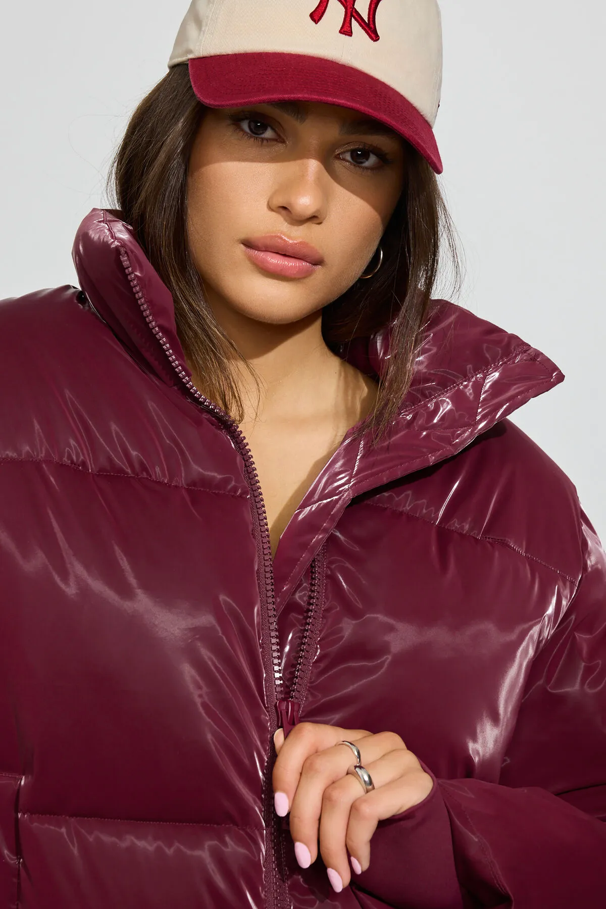 Shiny Puffer Jacket sold by Garage product image thumbnail 4
