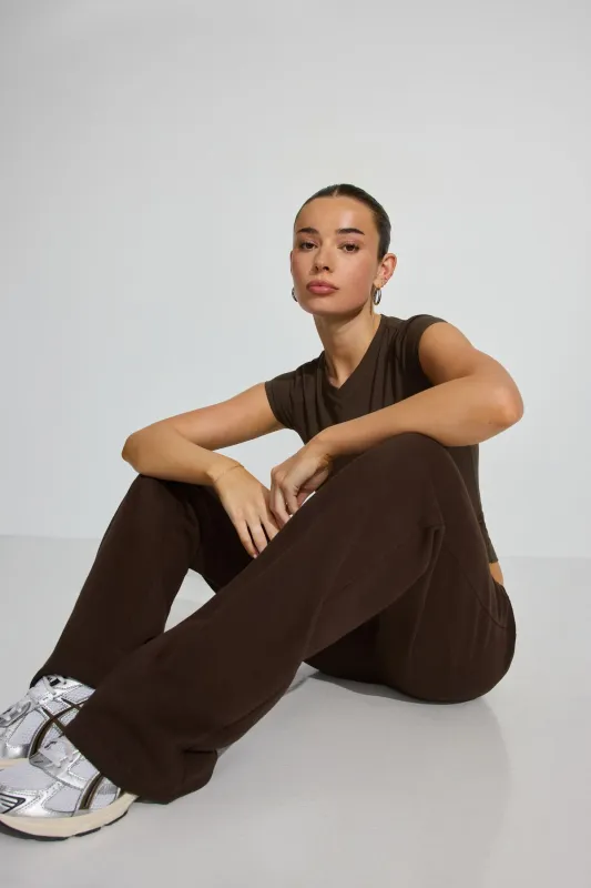 UltraFleece Slim Bootcut Sweatpants sold by Garage