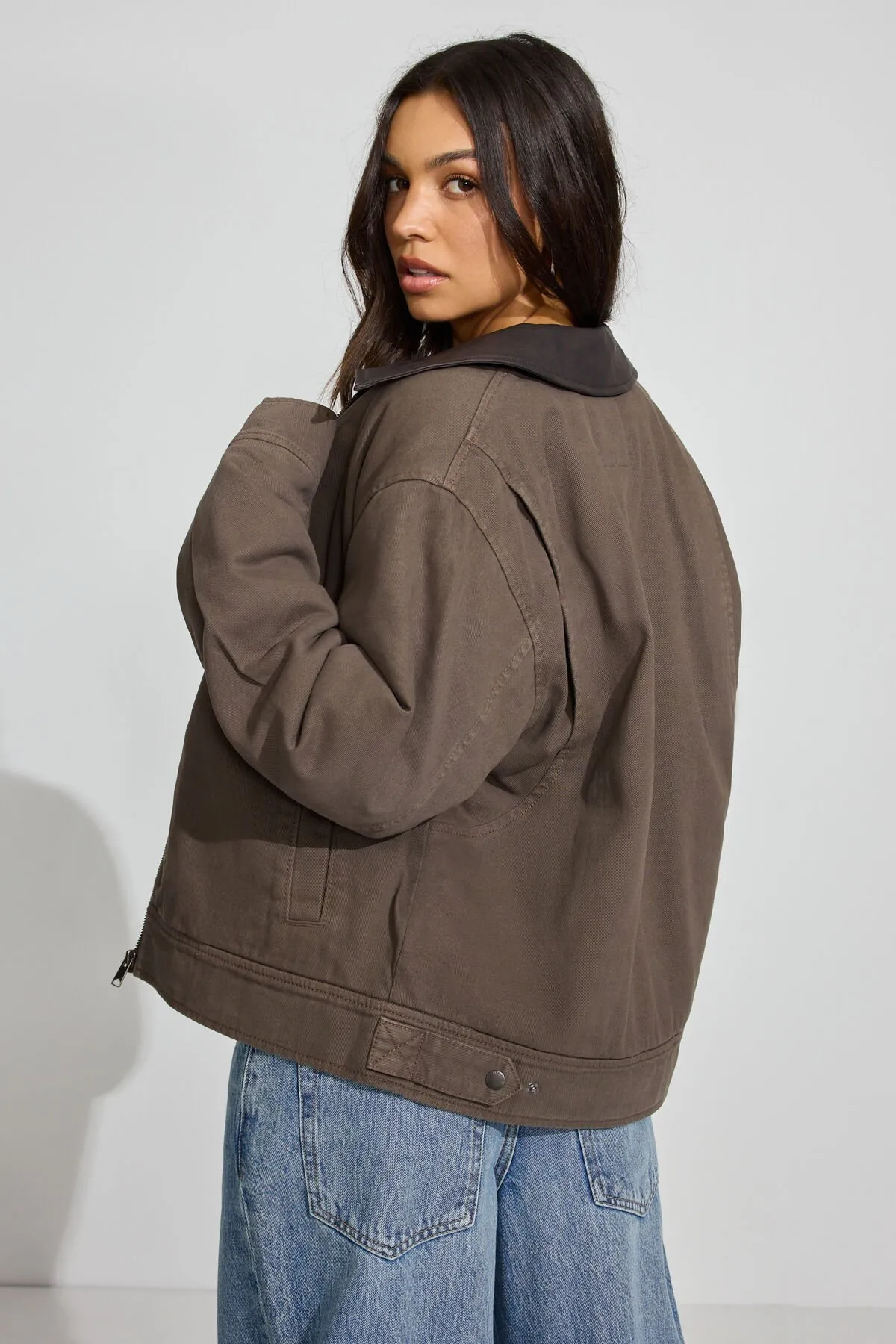 Twill Worker Jacket sold by Garage product image thumbnail 4