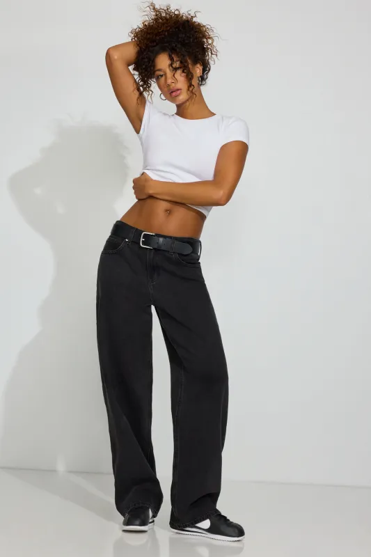 Low Rise Baggy Jeans sold by Garage