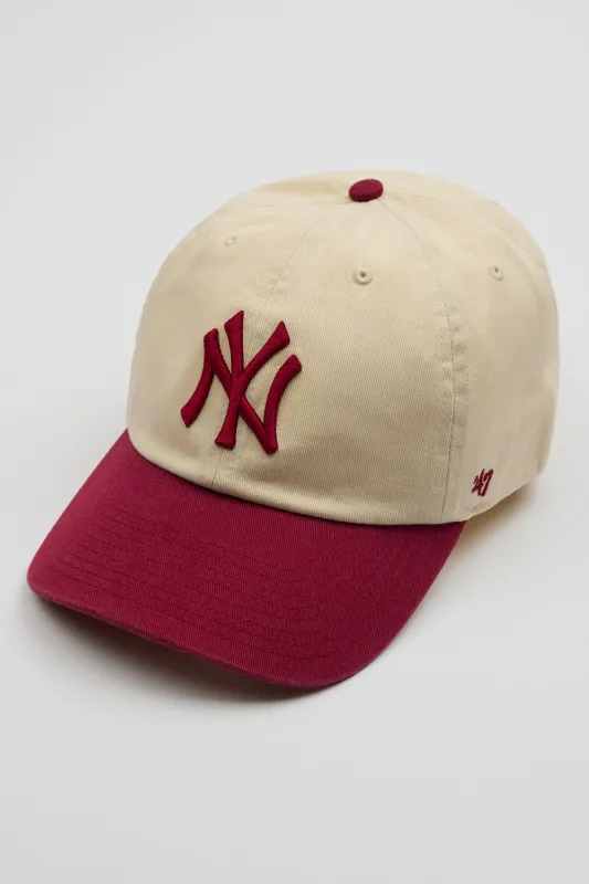 47 BRAND Two-Tone Clean Up Cap - NY sold by Garage