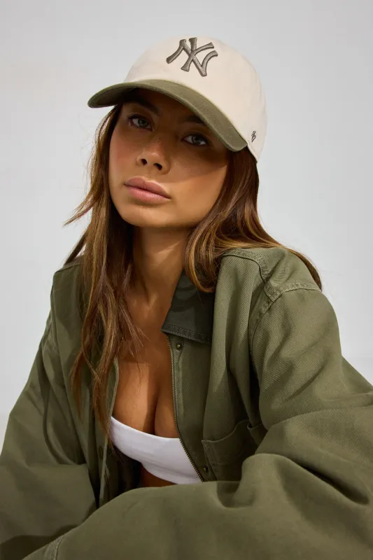 47 BRAND Two-Tone Clean Up Cap - NY sold by Garage