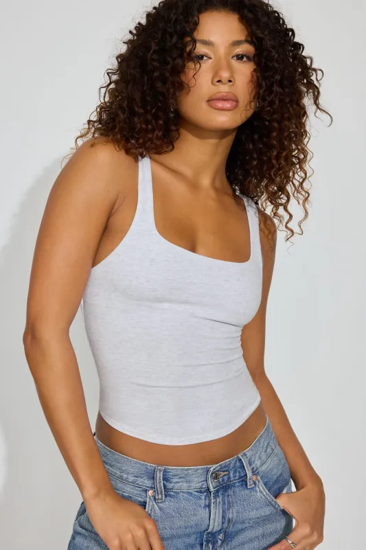 Square Neck Tank Top sold by Garage