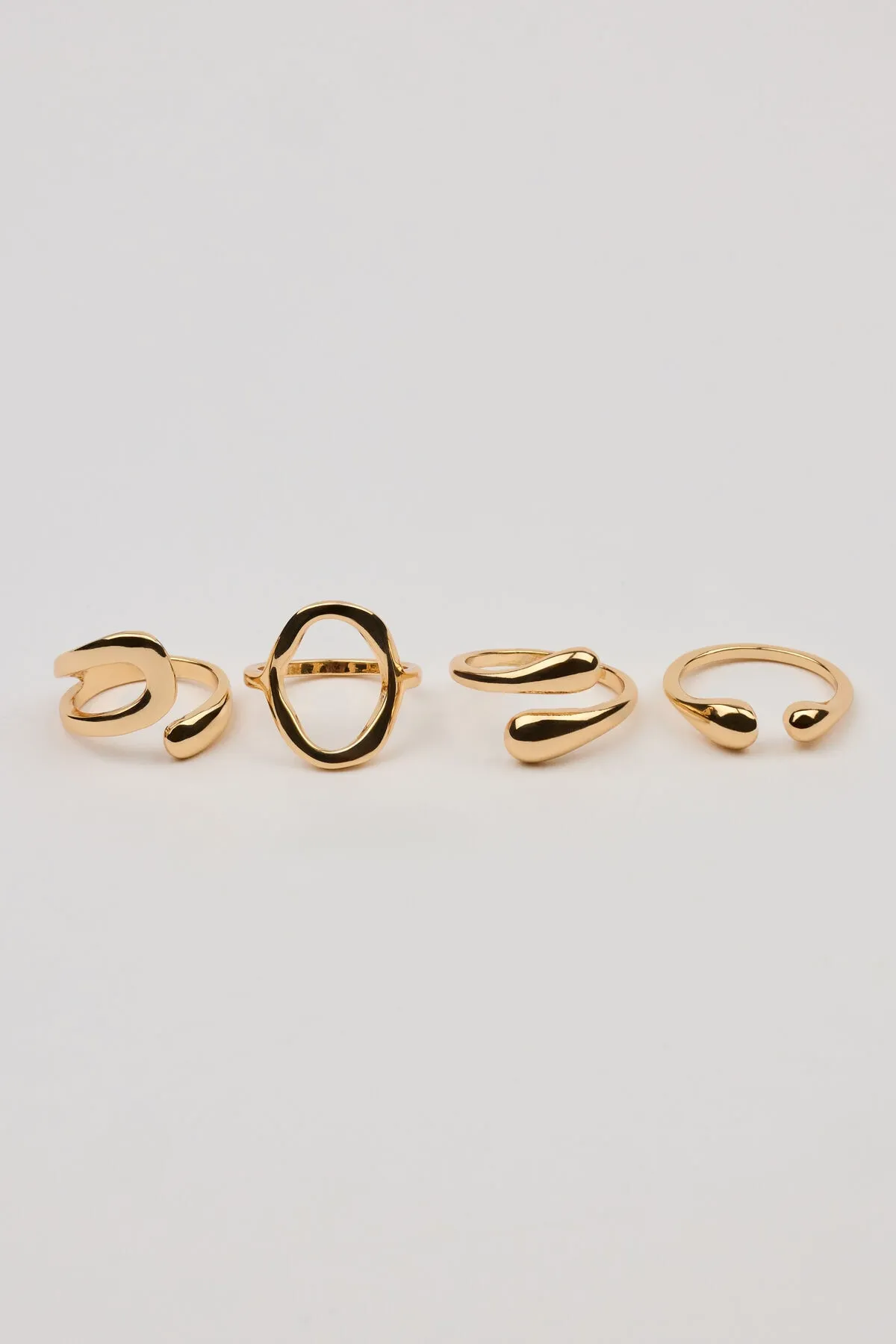 Set of 4 Open Shaped Rings sold by Garage product image thumbnail 5