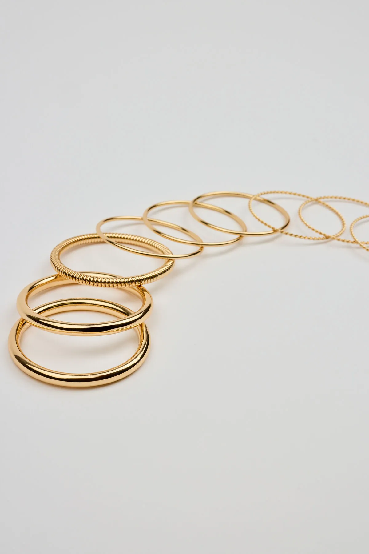 Set of 9 Twisted Bangles sold by Garage product image thumbnail 2