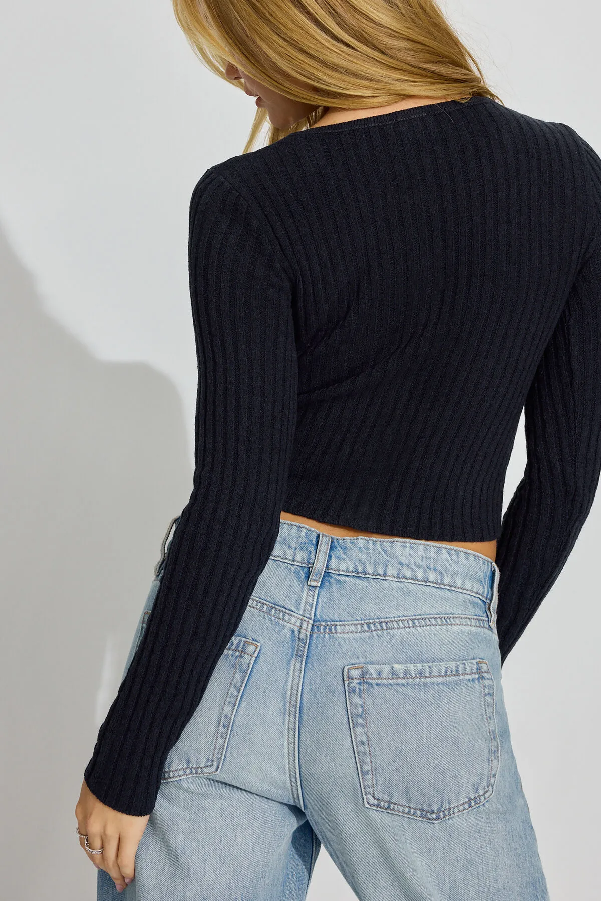 Novelty Rib Cardigan sold by Garage product image thumbnail 4