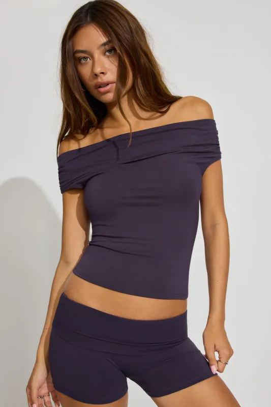 Smooth Off Shoulder Top sold by Garage