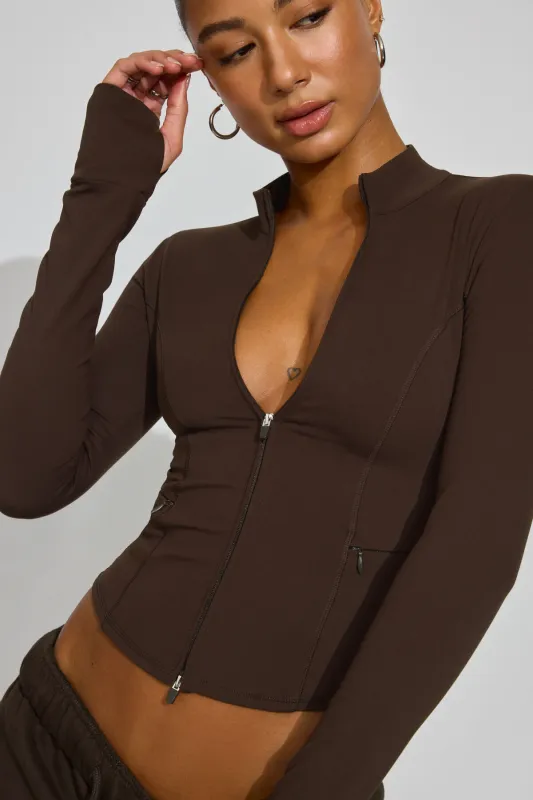 SoftActive Seamed Jacket sold by Garage