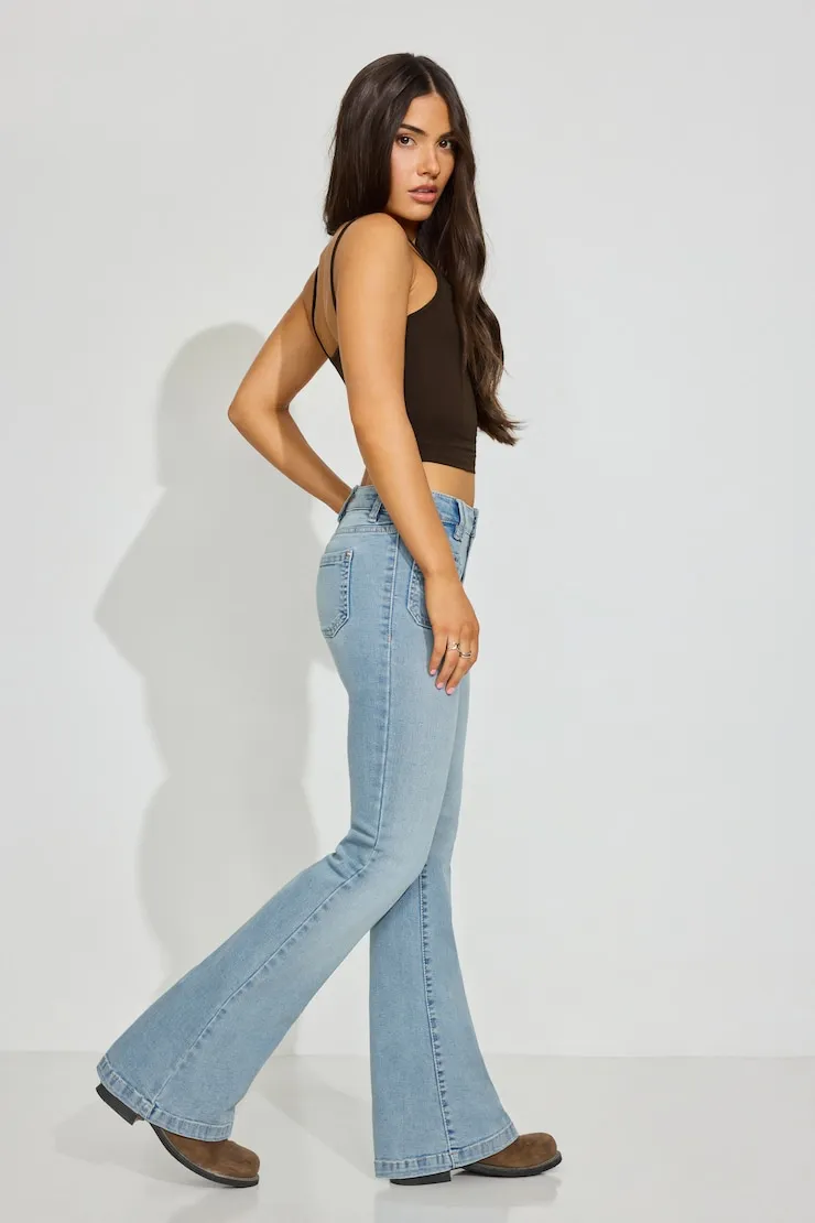Low Rise Flare Jeans sold by Garage product image thumbnail 2