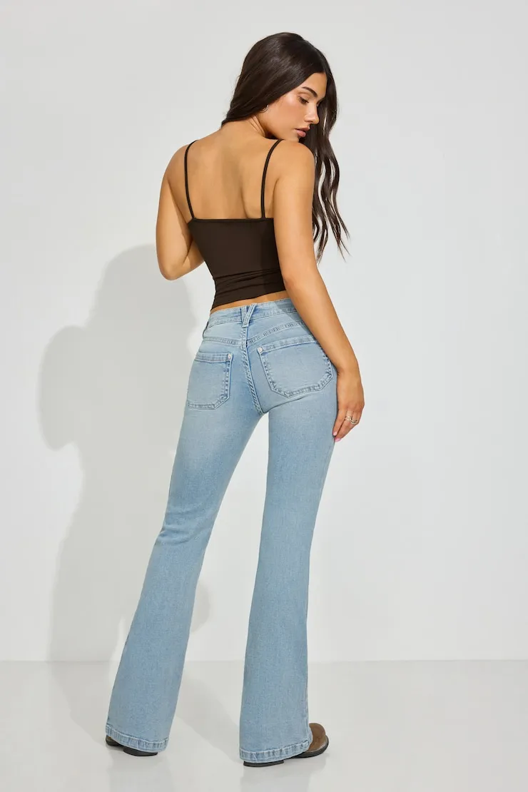 Low Rise Flare Jeans sold by Garage product image thumbnail 3