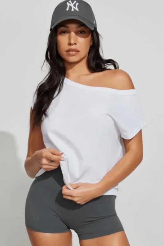 Wide Asymmetric T-Shirt made by Garage