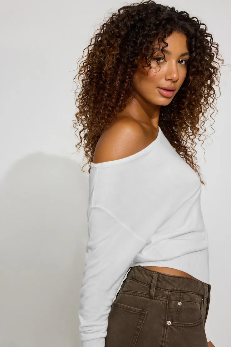 Rae Asymmetric Fine Sweater sold by Garage product image thumbnail 2