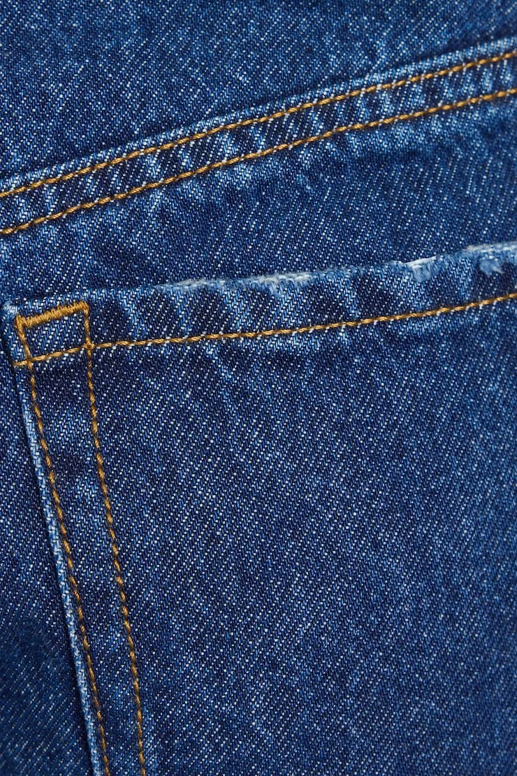 Denim Relaxed A-Line Shorts sold by Garage product image thumbnail 4