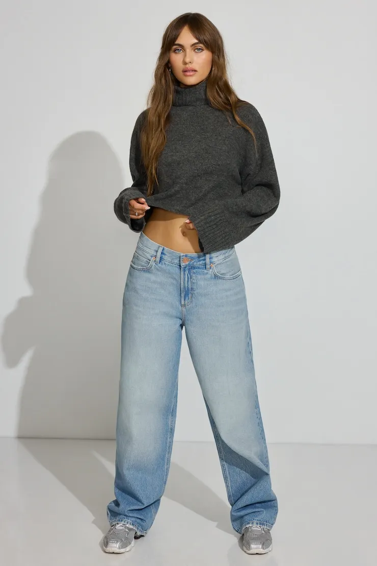 Spongy Cropped Turtleneck sold by Garage product image thumbnail 2