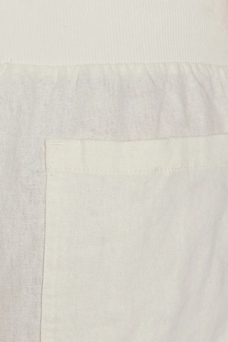 Linen Pull-On Shorts sold by Garage product image thumbnail 4