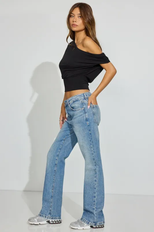 Relaxed Straight Jeans sold by Garage