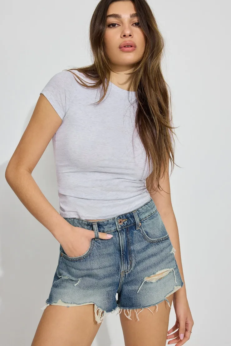 Denim Festival Shorts sold by Garage product image thumbnail 2