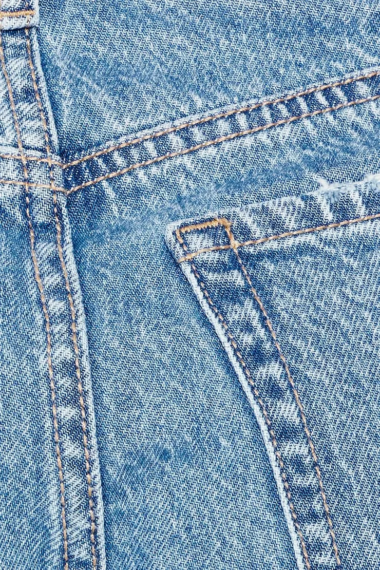 High Rise Cheeky Denim Shorts sold by Garage product image thumbnail 5