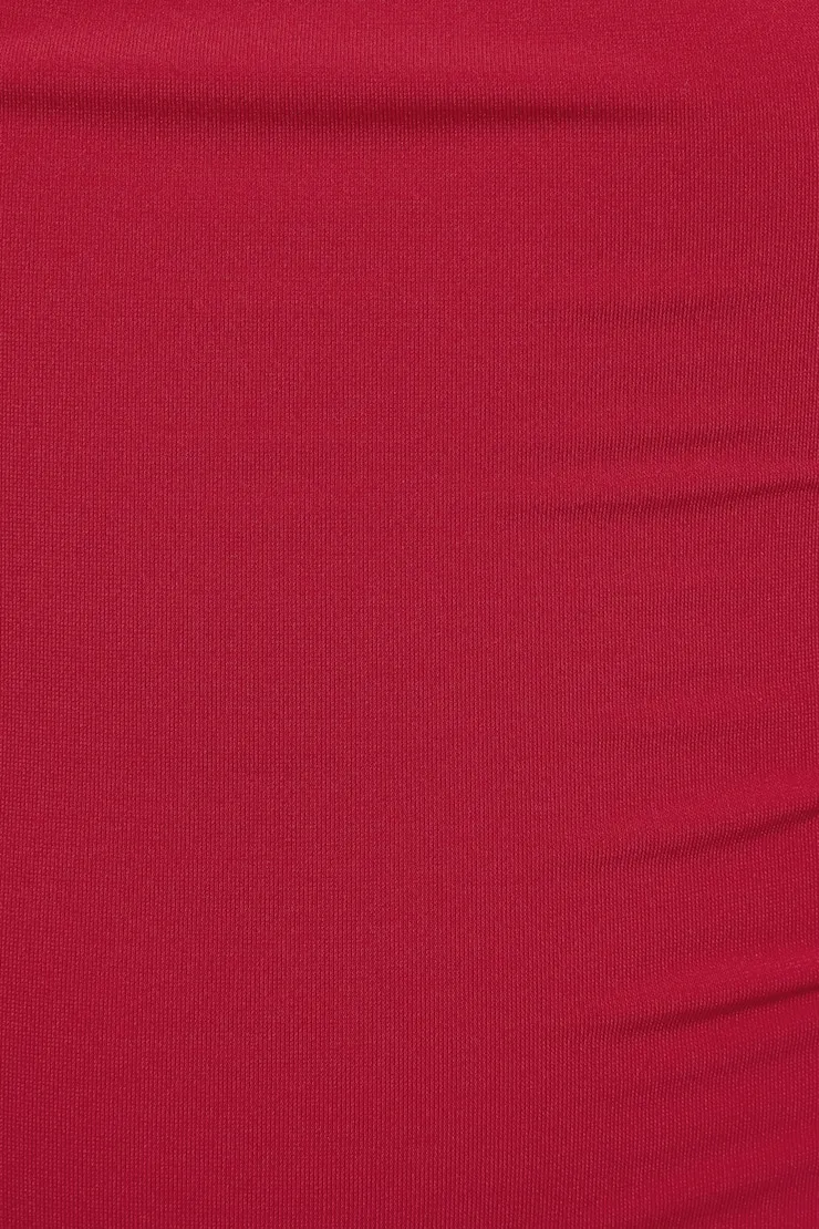 Deep Plunge Cowl Neck Mini Dress sold by Garage product image thumbnail 4