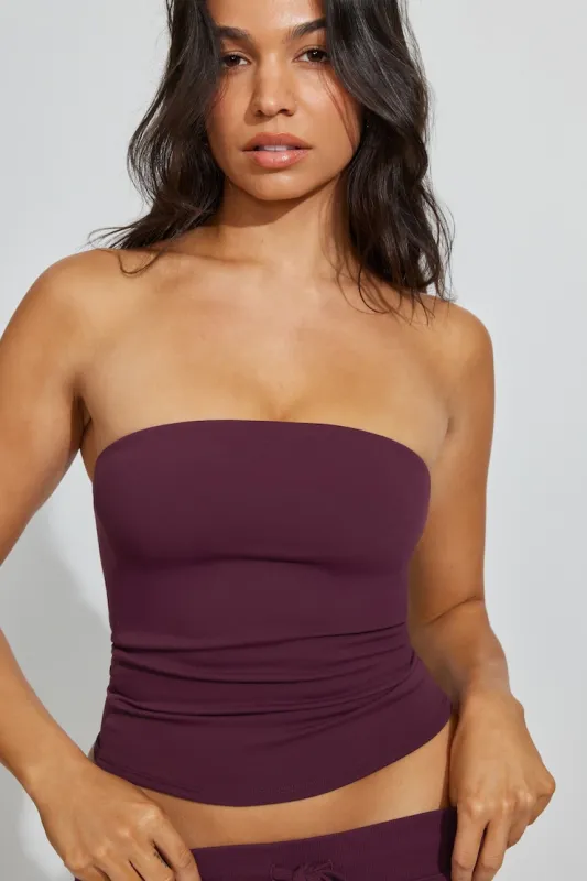 Sleek Longline Tube Top made by Garage