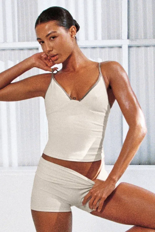 Active Plunge Cami Top made by Garage