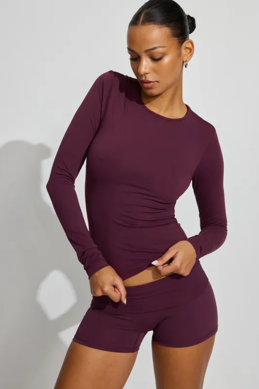 Sleek Crewneck Long Sleeve Top made by Garage