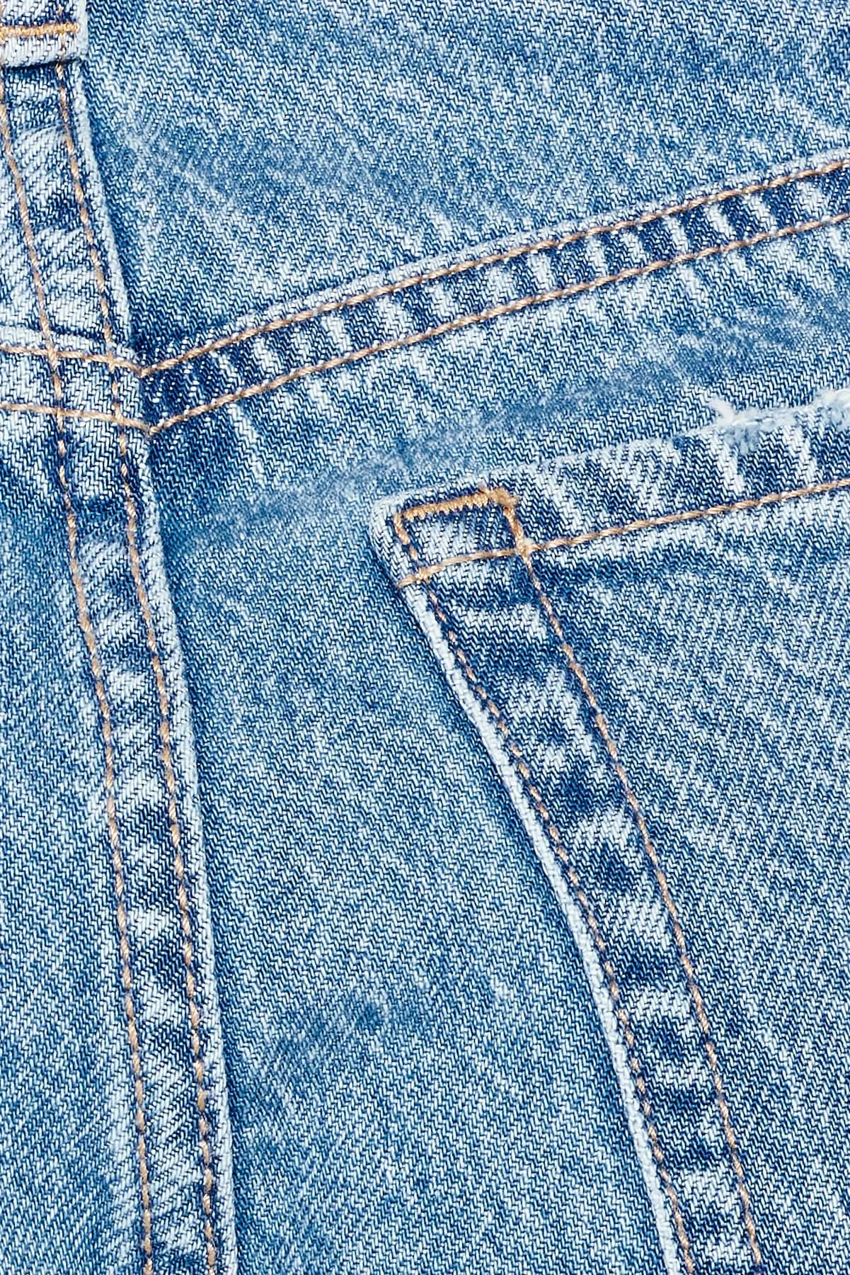 High Rise Cheeky Denim Shorts sold by Garage product image thumbnail 5