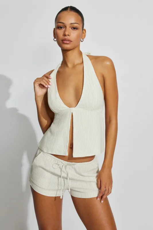 Clean Linen Mini Shorts made by Garage