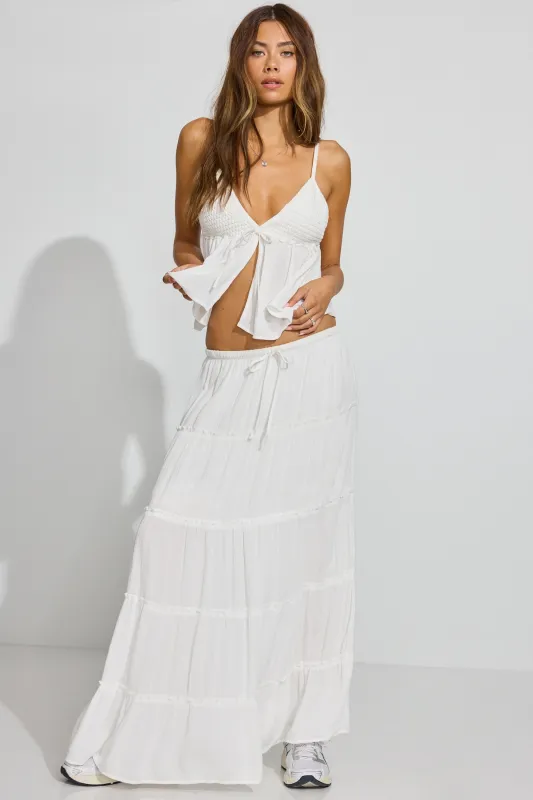 Tiered Maxi Skirt made by Garage