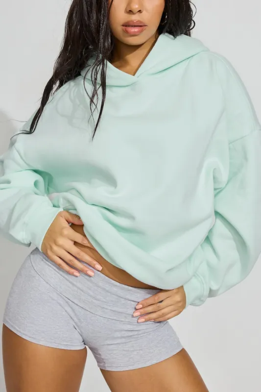UltraFleece Hoodie - Garage - Blue - Women Clothing made by Garage